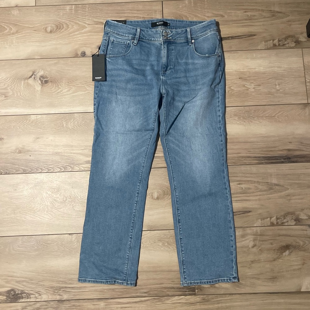NWT Hudson Jeans Light Blue Straight Leg Denim